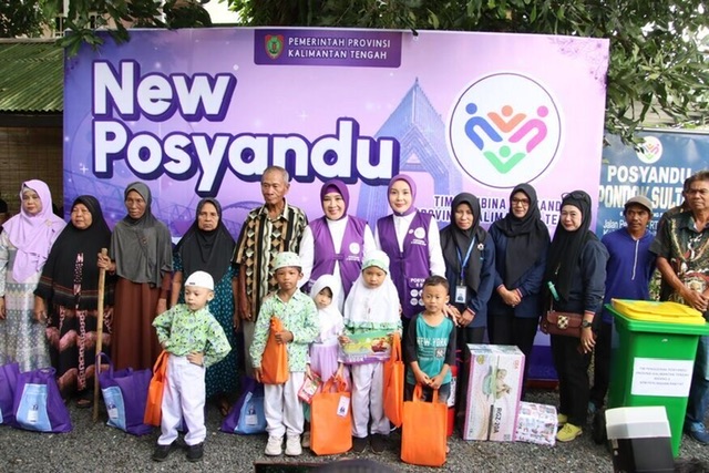 Posyandu Sultan Jadi Contoh Sukses Implementasi 6 SPM di Kalteng