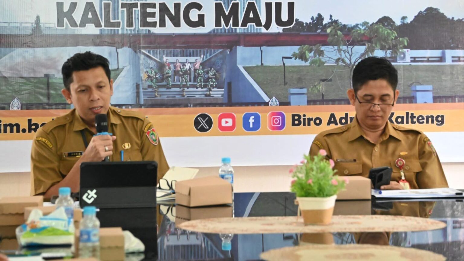 Pembenahan Koordinasi Penyusunan Sambutan, Biro Adpim Kalteng Dorong Pemanfaatan Aplikasi BERAKSI