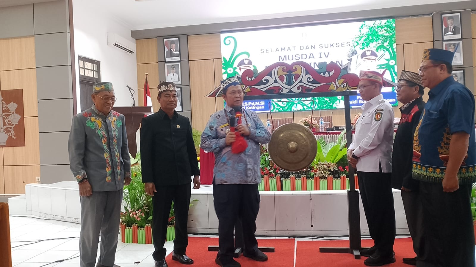 Tiga Figur Adat dan Pemerintahan Bersaing di Musda DAD Katingan