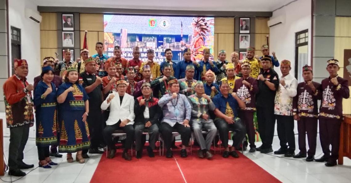 Saiful Nahkodai DAD Katingan, Janji Wujudkan Lembaga Adat Inklusif