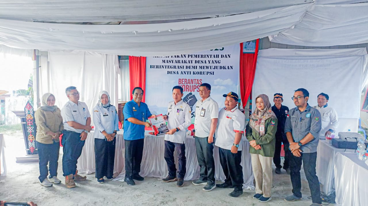Kalteng dan KPK Dorong Desa Anti Korupsi, Bukit Sawit Catat Nilai Tertinggi