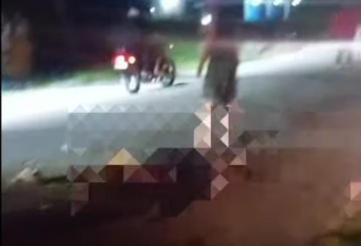 Pengendara Motor Tewas Usai Kecelakaan di Baamang Kotim