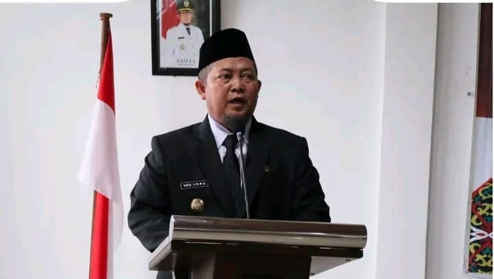 Dinkes Katingan Gelar Sertijab, Bupati Saiful Soroti Peningkatan Fasilitas