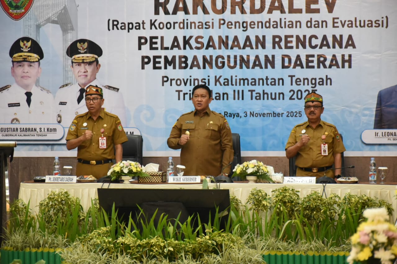 Rakordalev Tegaskan Sinergi Provinsi Kabupaten dalam Pembangunan