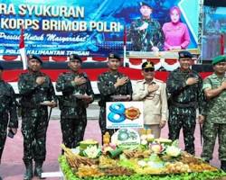 Gubernur Apresiasi Kontribusi Brimob HUT Ke-80