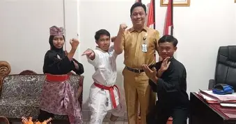 Empat Pesilat Pelajar Barito Utara Lolos O2SN Nasional