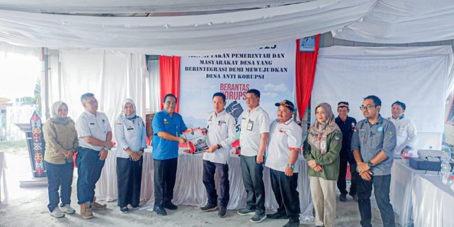 Nilai 96,50 Antar Desa Bukit Sawit Jadi Teladan Antikorupsi