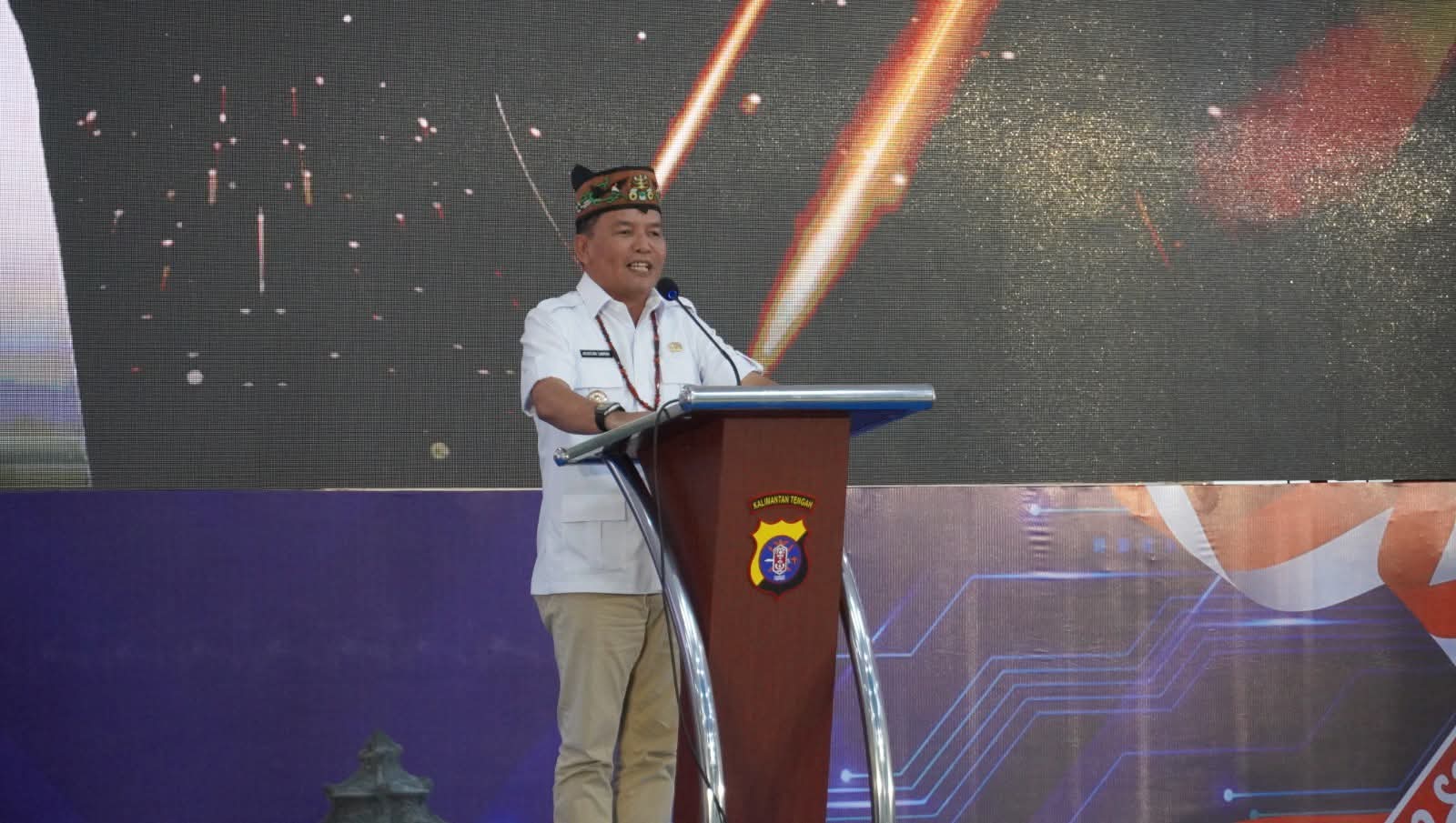 Agustiar Sabran Ajak TNI-Polri Perkuat Kebersamaan Lewat Falsafah Huma Betang
