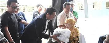 Wabup Barito Utara Pantau Penyaluran Bansos, Pastikan Tepat Sasaran