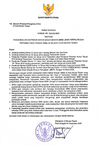 Bupati Shalahuddin Ambil Langkah Tegas Stabilkan BBM