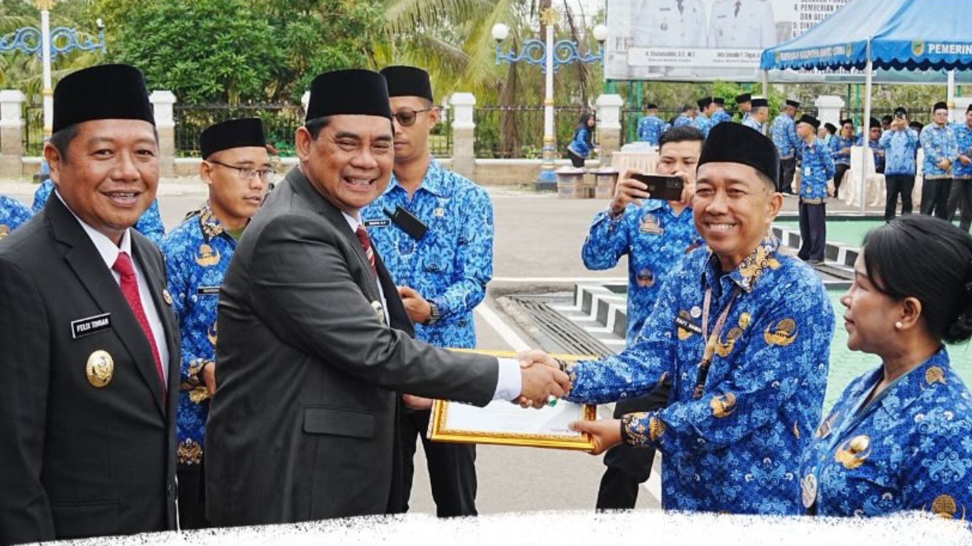 Pesan Netralitas dan Digitalisasi di HUT KORPRI Barito Utara