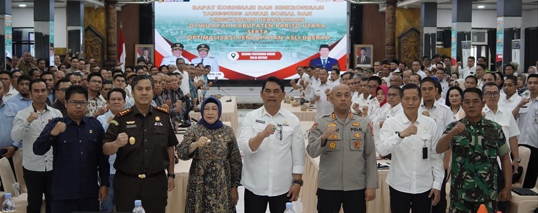 Rakor TSLP, Pemkab Barito Utara Tegaskan Arah Pembangunan Berkeadilan