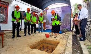 Peletakan Batu Pertama Gereja Anugerah Muara Teweh Resmi Dimulai