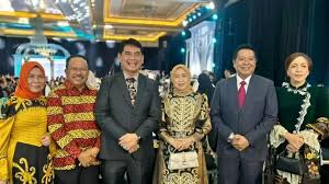 Silaturahmi Pemimpin Daerah di Resepsi Kalteng