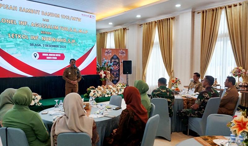 Bupati Shalahuddin Soroti Pentingnya Stabilitas Daerah Bersama TNI