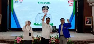 KNPI Gelar Resepsi, Bupati Sampaikan Pesan Kebangsaan