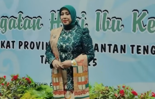Hadiri Hari Ibu Ke-97, Ketua TP Posyandu Barito Utara Teguhkan Peran Perempuan