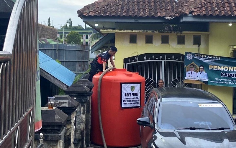 BPBD Barito Utara Pastikan Suplai Air Bersih untuk Kafilah MTQH XXXIII