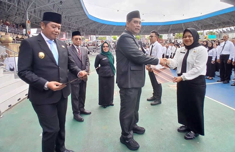 1.441 PPPK Paruh Waktu Terima SK, Bupati Barito Utara Tekankan Integritas dan Kinerja