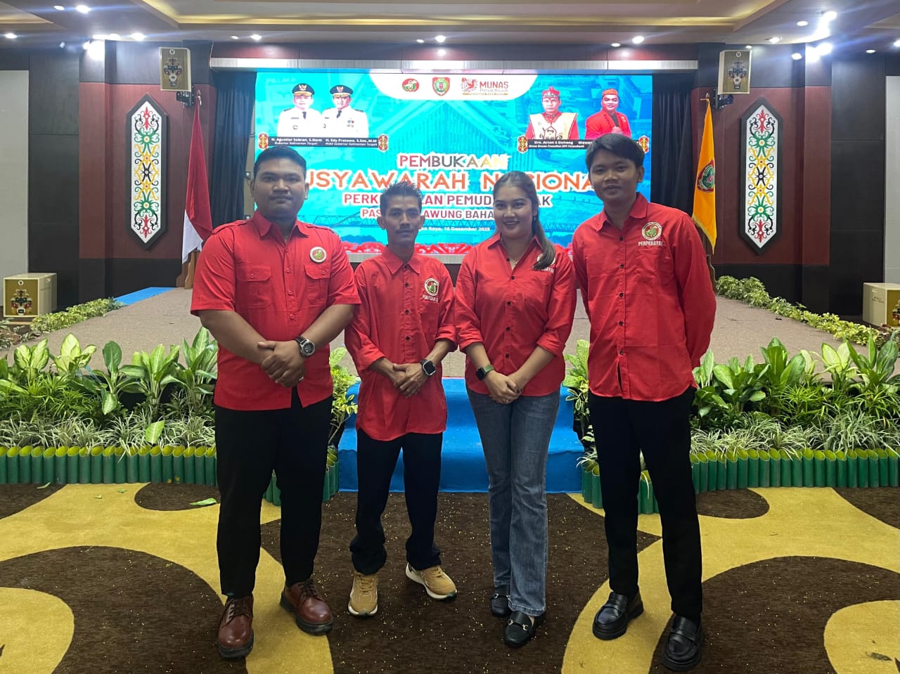 DPD PERPEDAYAK Gunung Mas Sampaikan Pesan Natal dan Tahun Baru