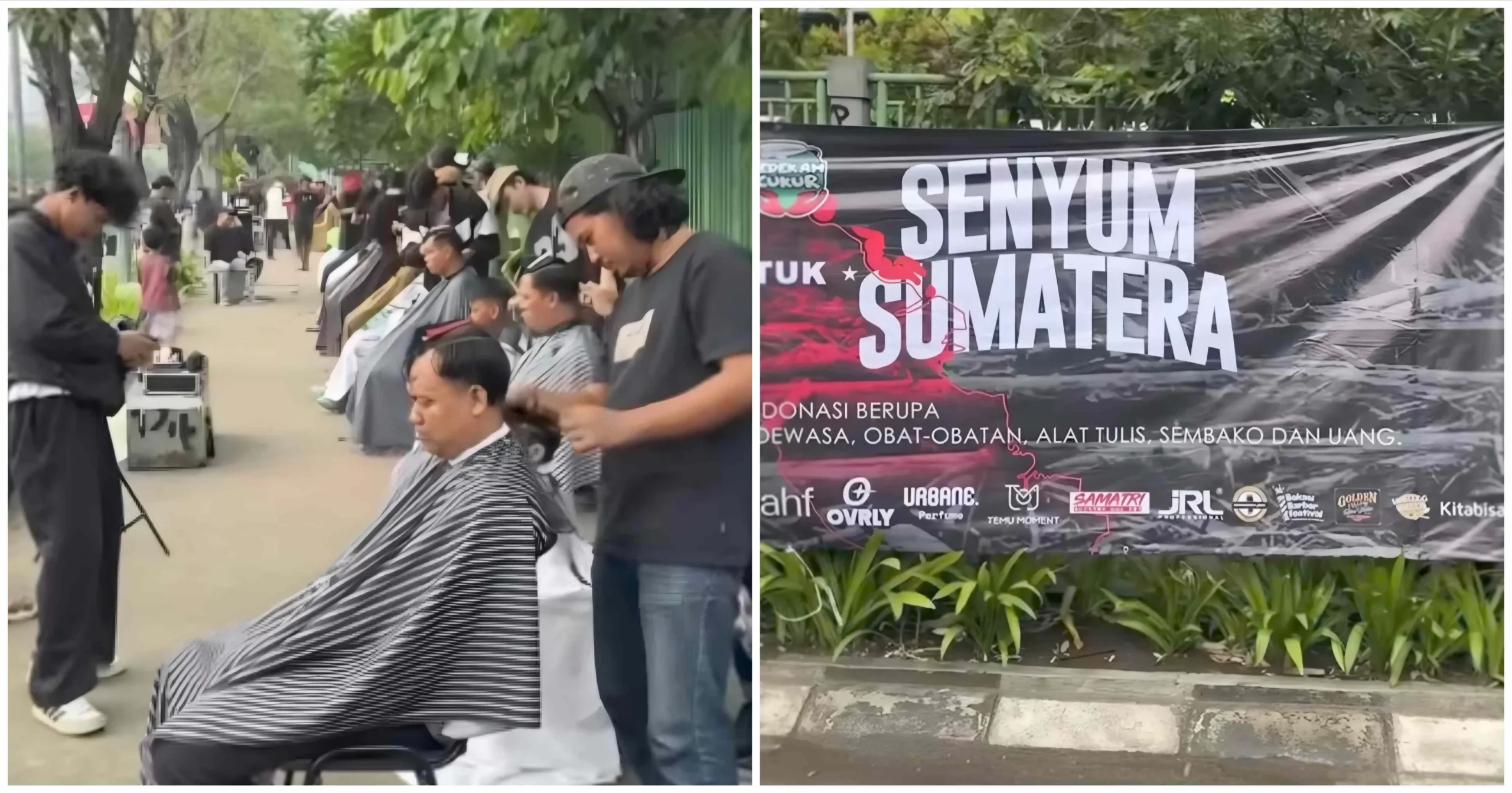 Potong Rambut Amal Warnai Penutupan PORKAB Barito Utara