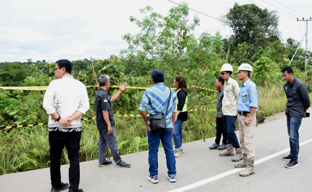 Pemkab Barito Utara Percepat Penanganan Jalan Rusak Arah Benangin