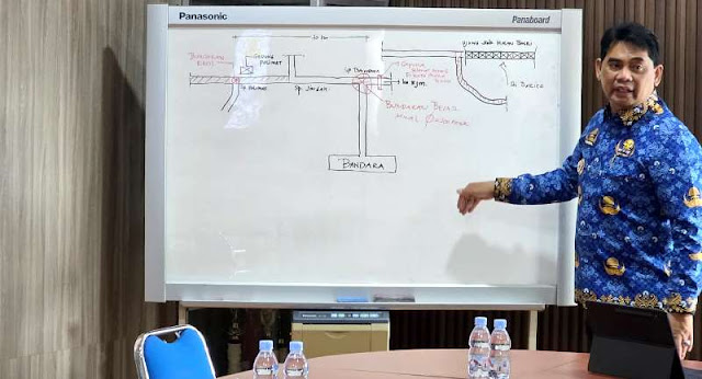 Jalan Enam Lajur Dan Dua Bundaran Jadi Ikon Muara Teweh Baru