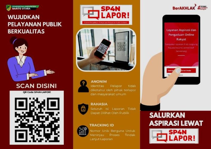 SP4N LAPOR! Jadi Sarana Aspirasi Warga Barito Utara