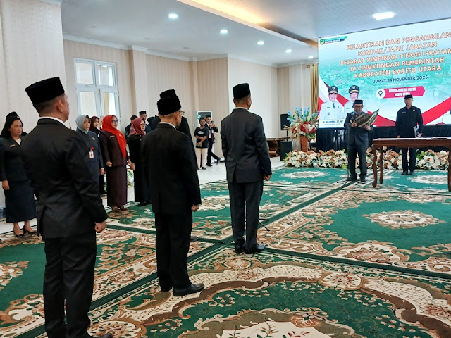 Empat Jabatan Strategis Barito Utara Resmi Dilantik
