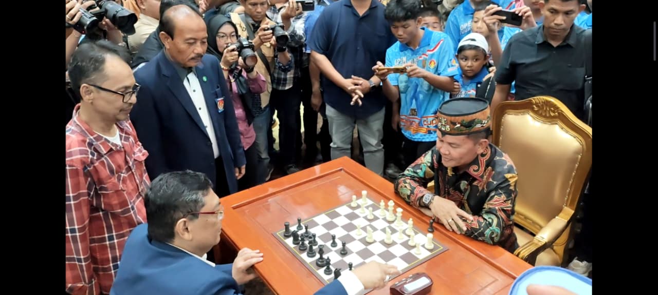 Ketum PB Percasi Apresiasi Komitmen Kalteng sebagai Sentral Catur Nasional