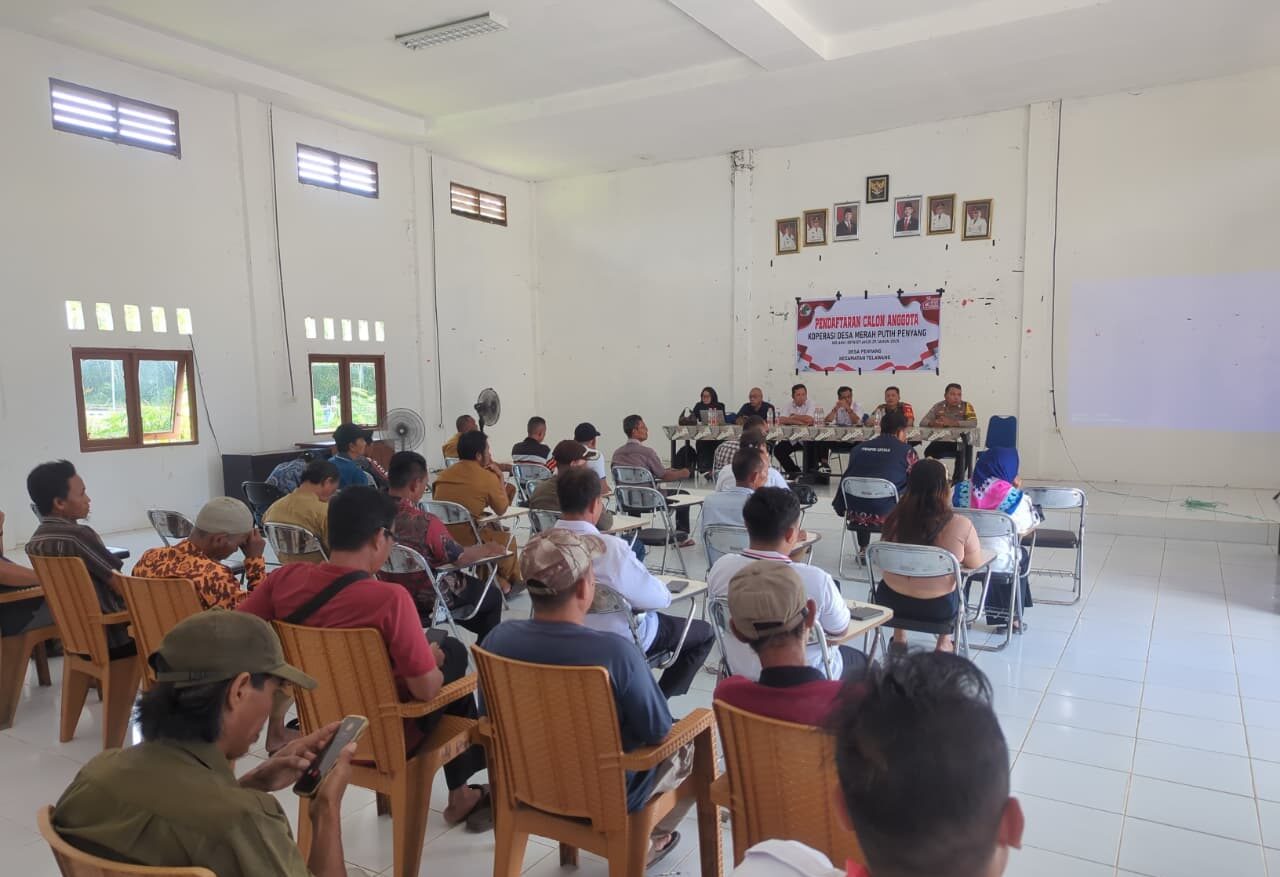 KDKMP Desa Penyang Jaring Anggota Baru, Lokasi Gerai Koperasi Disepakati