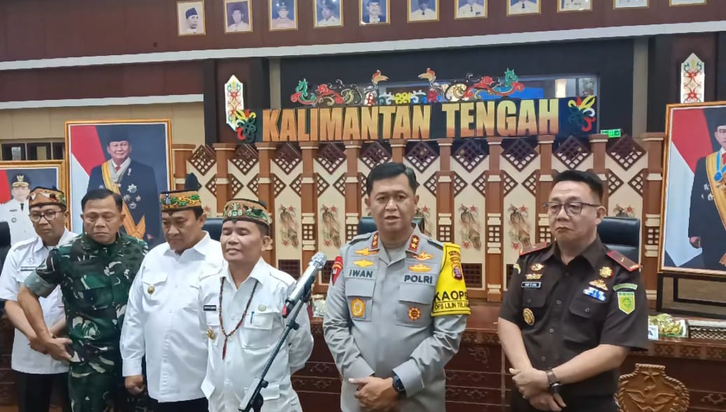 Rilis Akhir Tahun, Polda Kalteng Masuk Peringkat Dua Nasional Penyelesaian Perkara
