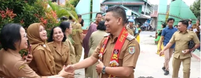 Pastikan Fasilitas Layak, Wabup Firdaus Kunjungi SMPN 1 Katingan Hilir