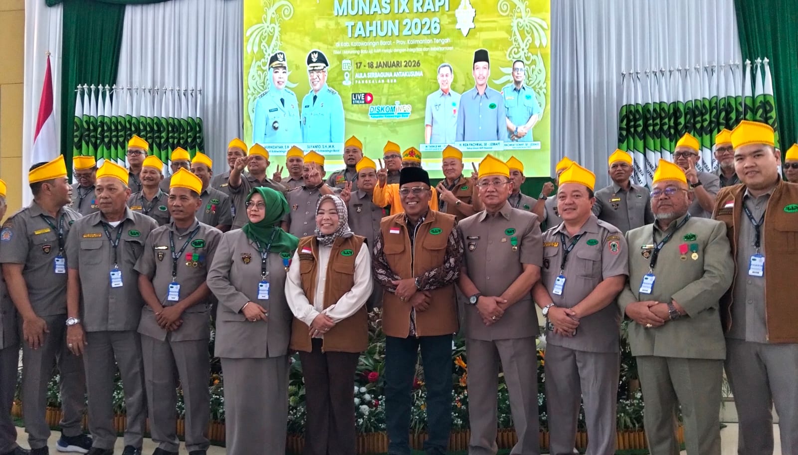 Munas IX RAPI 2026 Digelar di Kobar, Perkuat Persatuan Nasional dan Sinergi Kebencanaan