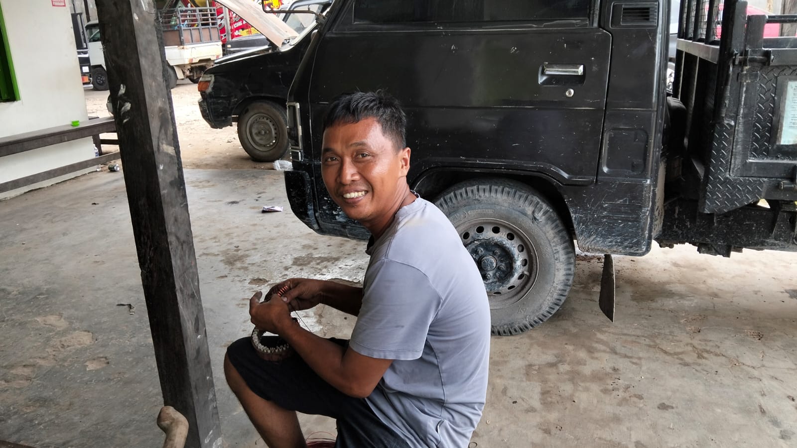 25 Tahun Menjaga Denyut Mesin, Bengkel Dinamo Cak Mul Bertahan di Tengah Gempuran Era Kendaraan Modern