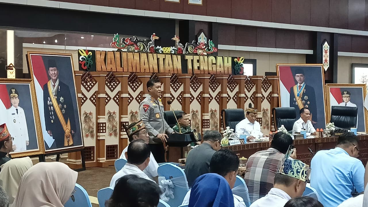 Kapolda Kalteng: Angka Kejahatan Turun 7 Persen Sepanjang 2025