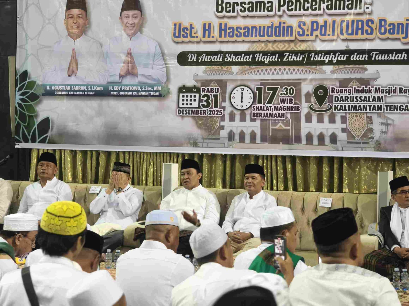 Muhasabah Akhir Tahun, Gubernur Kalteng Harap 2026 Jadi Tahun Penuh Keberkahan