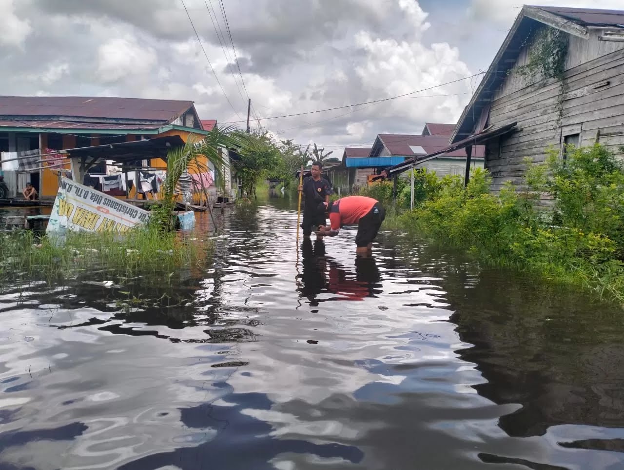Debit Sungai Kahayan dan Rungan Naik, BPBD Tingkatkan Kewaspadaan