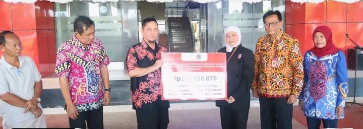 Pemkab Katingan dan Sentra Budi Luhur Banjarbaru Salurkan Bantuan ATENSI