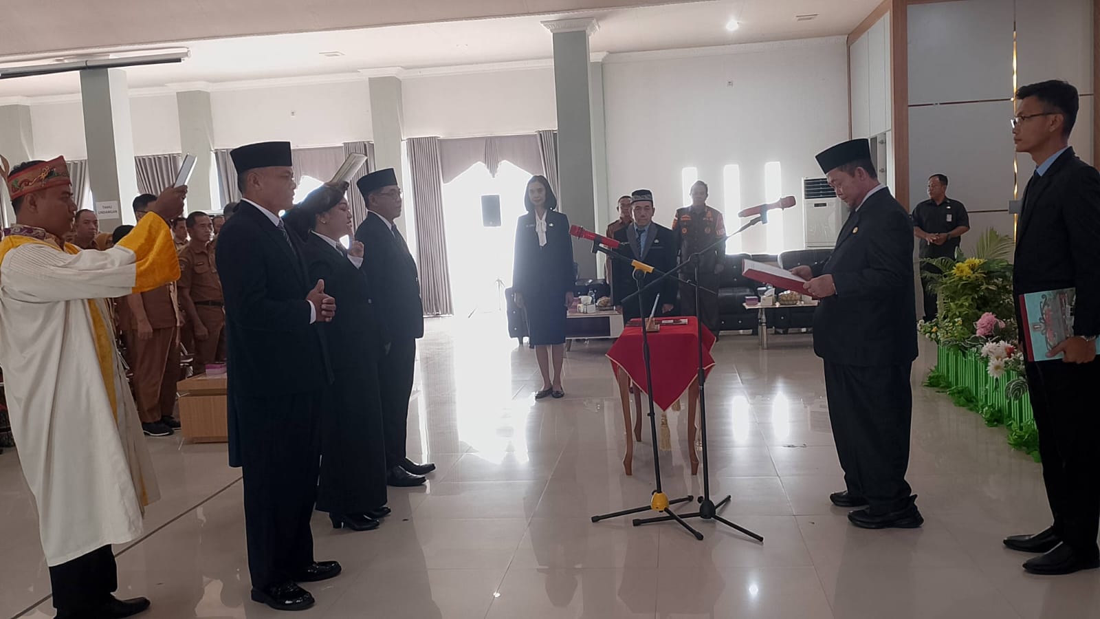 Lantik 39 Kepala Sekolah, Bupati Katingan Tekankan Tanggung Jawab Jabatan