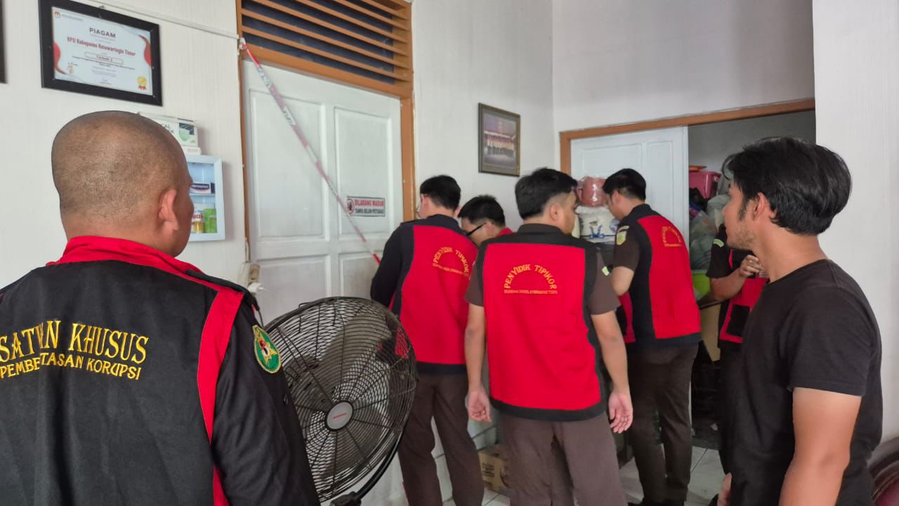 Kejati Geledah KPU dan Kesbangpol Kotim, Usut Dugaan Korupsi Hibah Pilkada Rp 40 Miliar