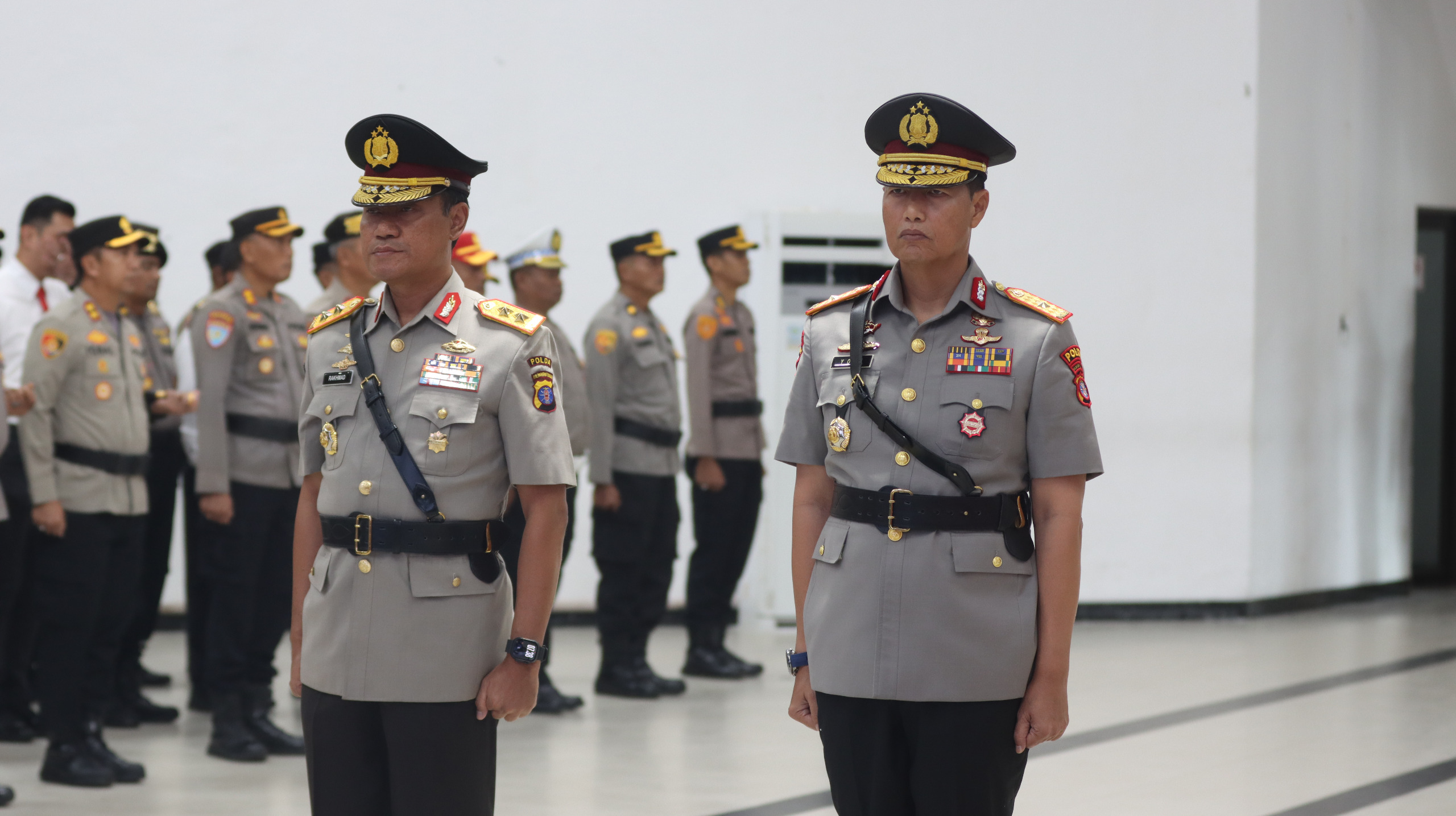 Sertijab Wakapolda Kalteng, Brigjen Pol Yosi Muhamartha Gantikan Irjen Pol Rakhmad Setyadi