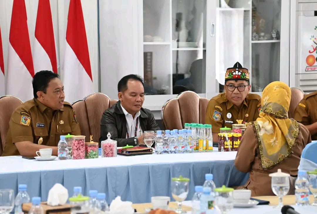 Pulih dari Sakit, Gubernur Agustiar Kumpulkan OPD Bahas Program Prioritas