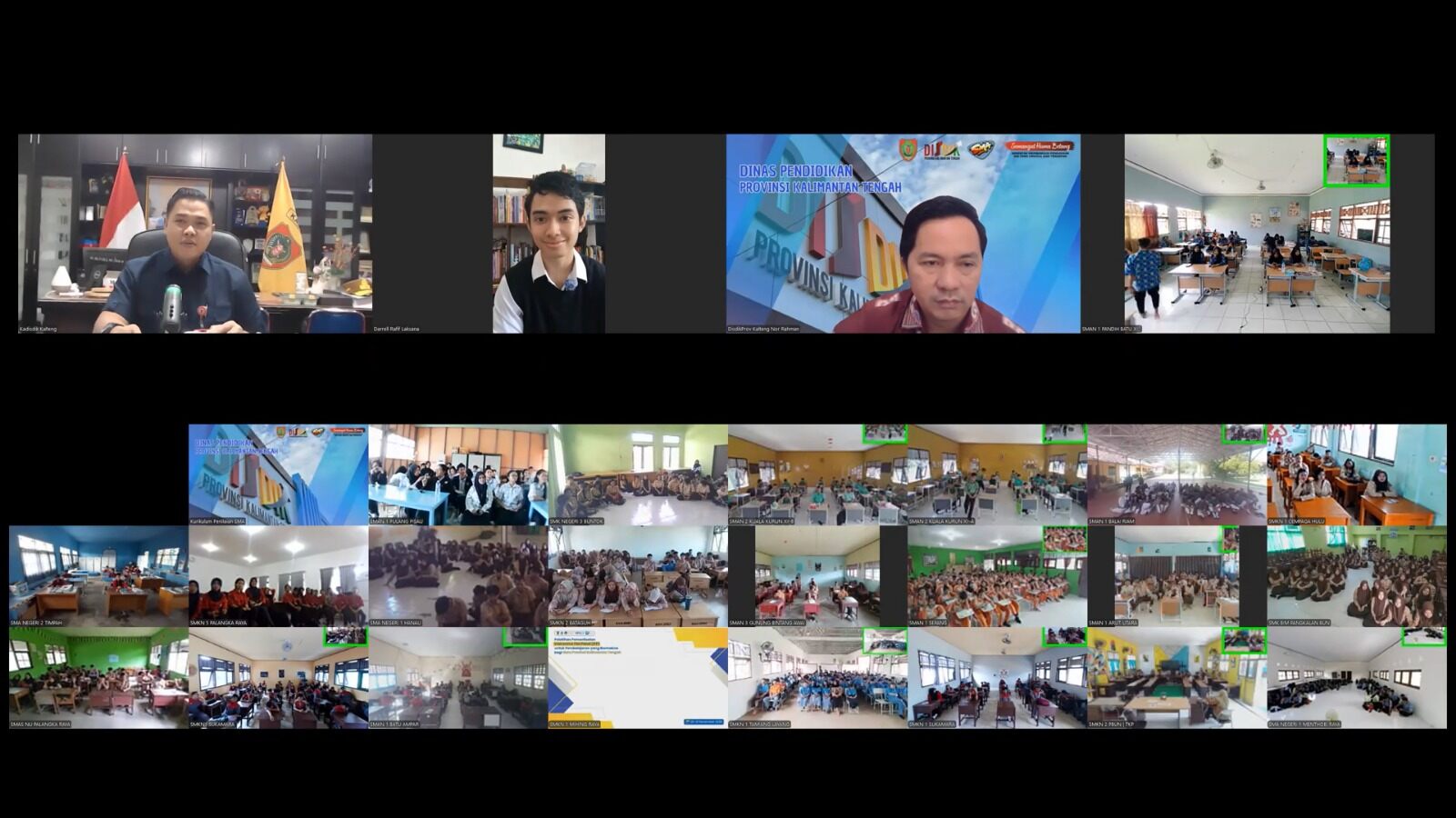 Disdik Kalteng Gelar Webinar Strategi UTBK 2026 untuk Ribuan Siswa