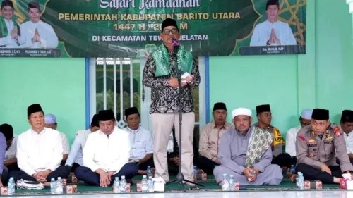 Masjid Al Muhajirin Jadi Titik Ketujuh Safari Ramadan Pemkab Barito Utara