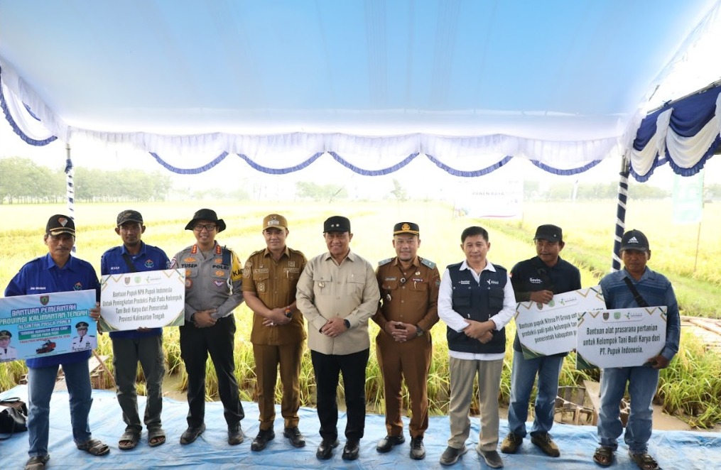 Sinergi Pemerintah dan Pupuk Indonesia Majukan Pertanian Kalteng