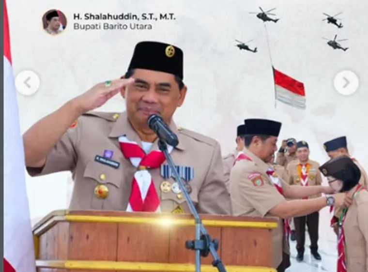 Bupati Ajak Pramuka Berkontribusi Bangun SDM Berkualitas di Barito Utara