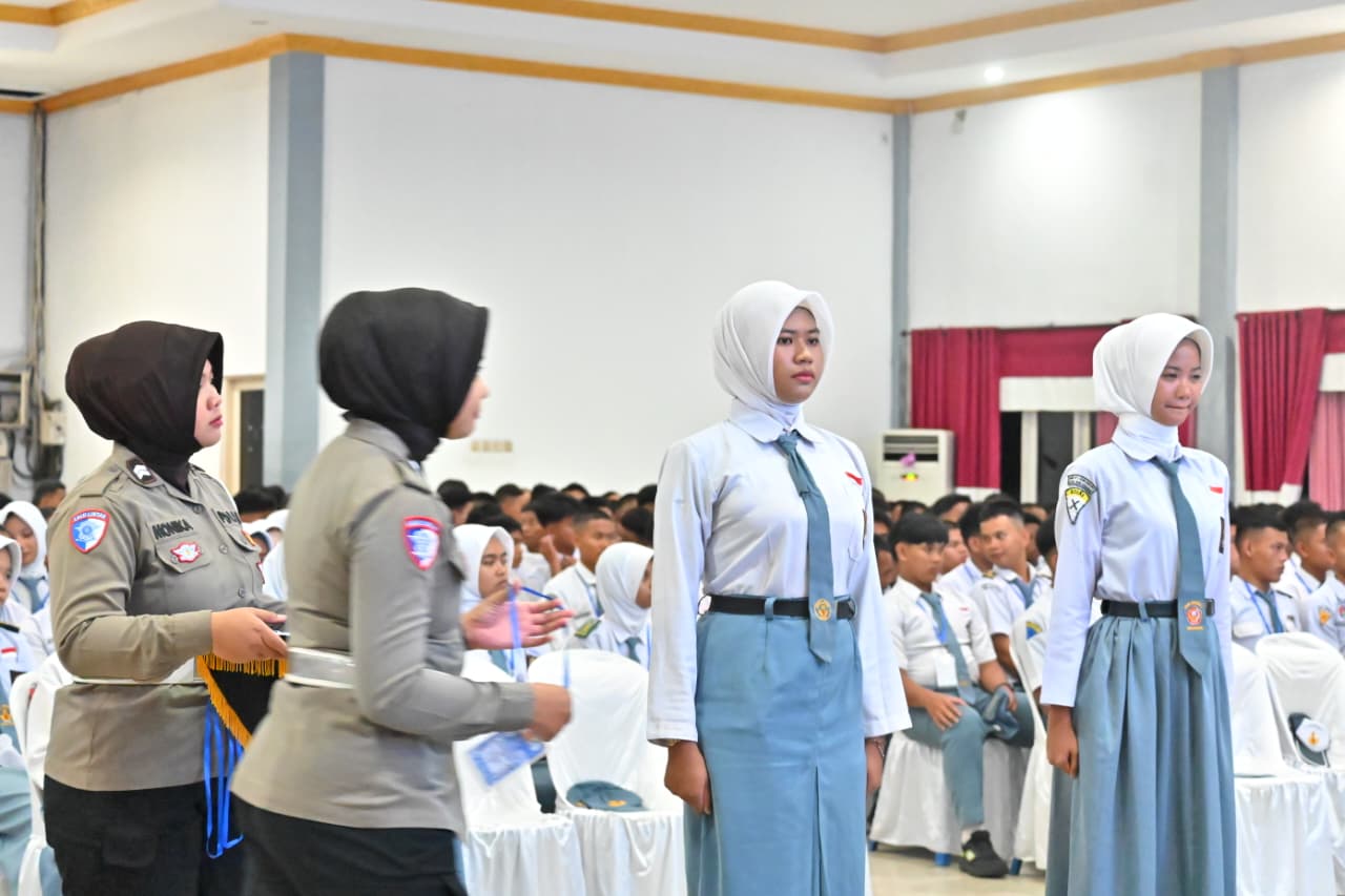 Polda Kalteng dan Disdik Gelar Pembinaan PKS untuk Pelajar