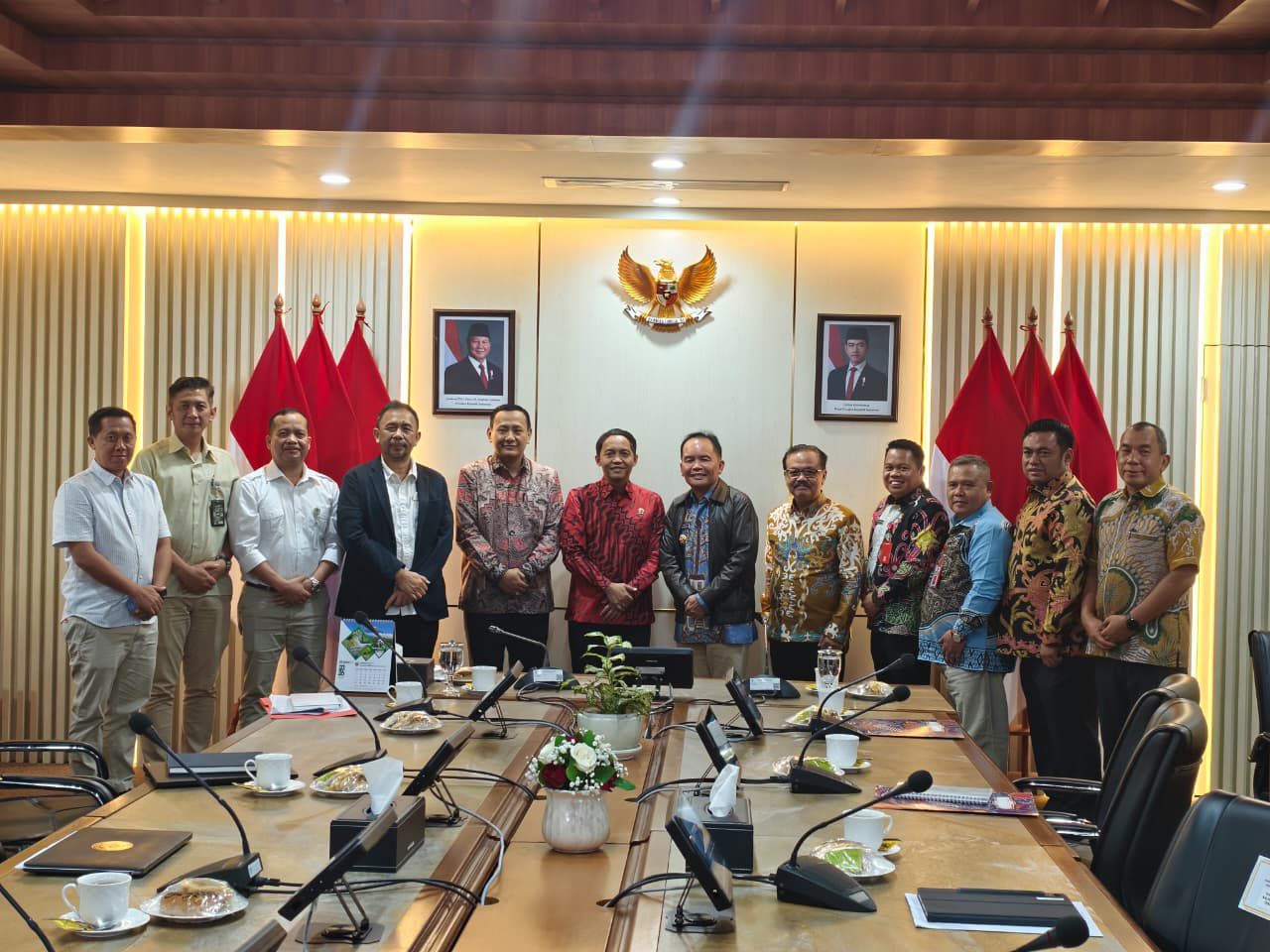 Gubernur Kalteng Bahas Tata Ruang dan Lingkungan dengan Menteri Kehutanan
