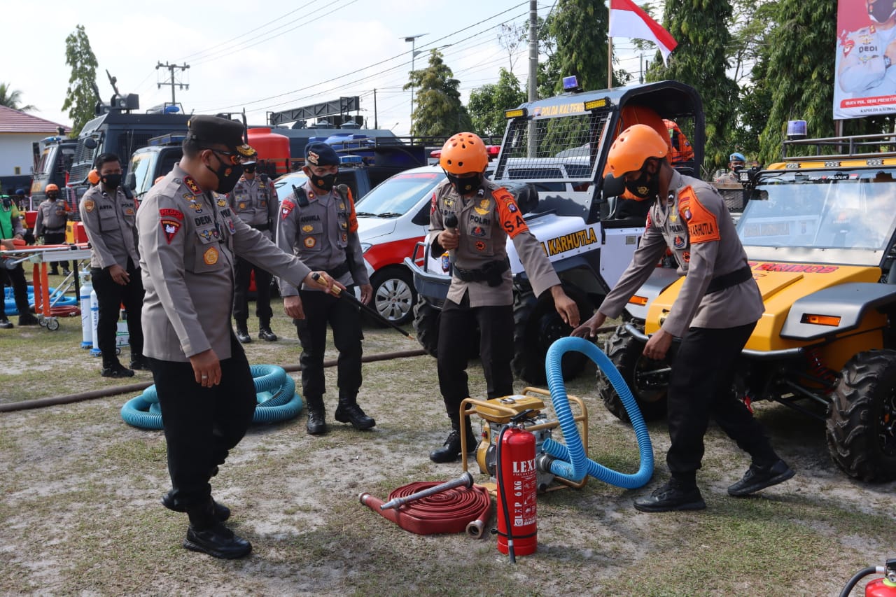 Deteksi Dini Diperkuat, 7.000 Personel Siap Padamkan Karhutla Kalteng
